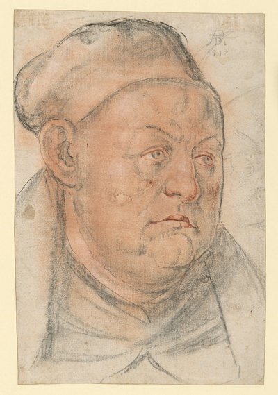 Portrait of a Cleric (Johannes Trithemius?) by Albrecht Dürer