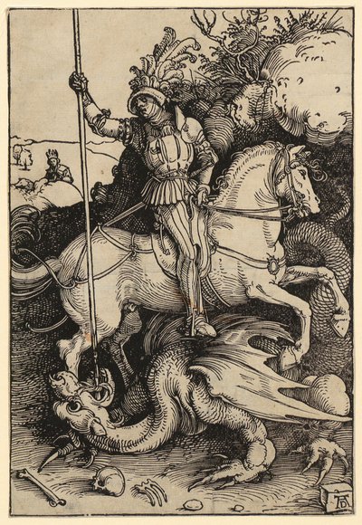 Penance of Saint John Chrysostom by Albrecht Dürer