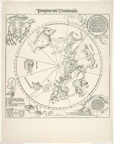 Celestial Map of the Southern Sky by Albrecht Dürer