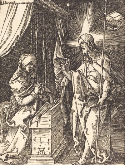 Christ Appearing to His Mother by Albrecht Dürer