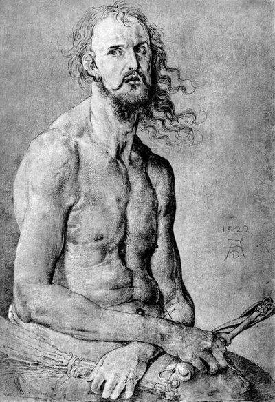 Christ, Man of Sorrow, with Durer