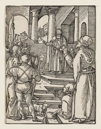 Christ Taken Before Pilate by Albrecht Dürer