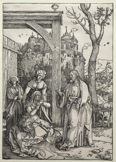 Christ Taking Leave of His Mother by Albrecht Dürer