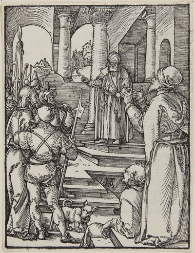 Christ before Pilate by Albrecht Dürer