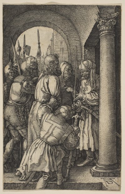 Christ Before Pilate, from "The Passion" by Albrecht Dürer