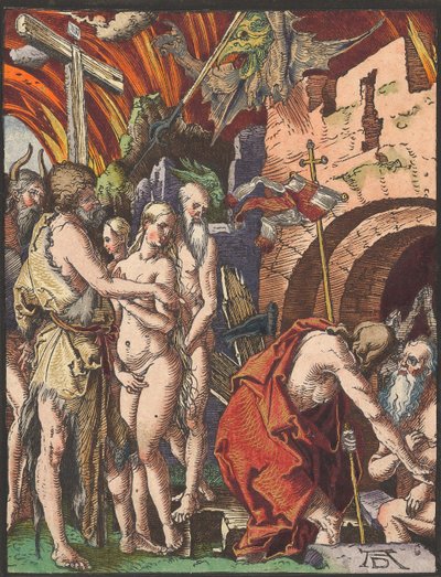 Christ in Limbo, from the Small Woodcut Passion by Albrecht Dürer