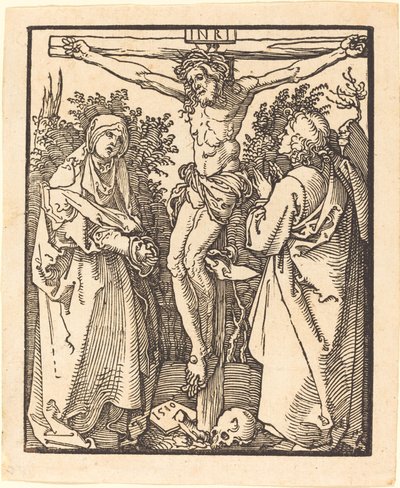Christ on the Cross with Mary and Saint John, 1510 by Albrecht Dürer
