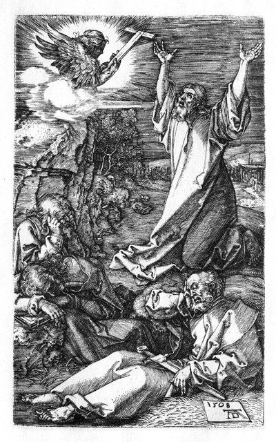 Christ on the Mount of Olives by Albrecht Dürer