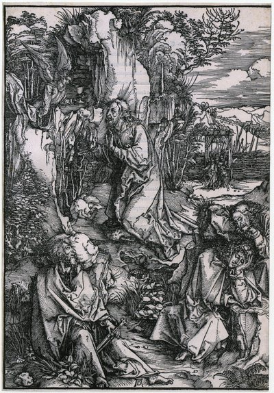 Christ on the Mount of Olives, Plate 3 from the series 