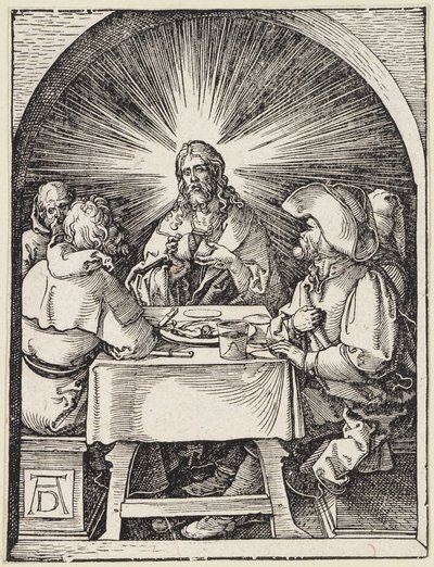 Christ in Emmaus by Albrecht Dürer