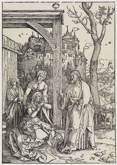 Christ Taking Leave of His Mother by Albrecht Dürer