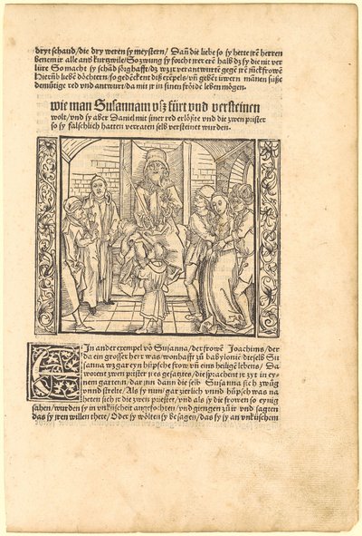 The Child Daniel Unmasks Susanna