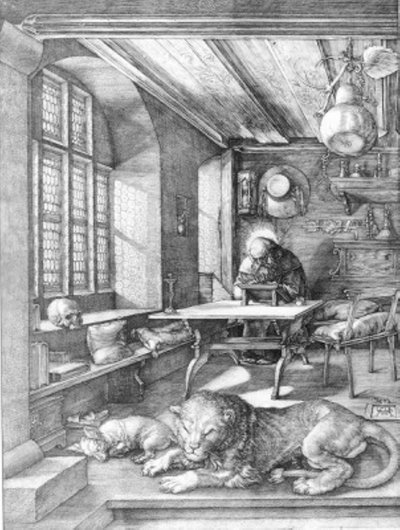 Saint Jerome in His Cell by Albrecht Dürer