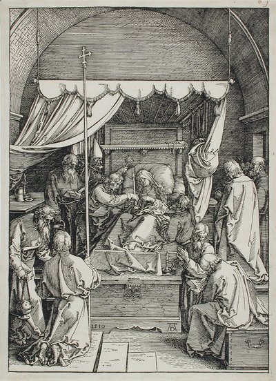Death of the Virgin by Albrecht Dürer