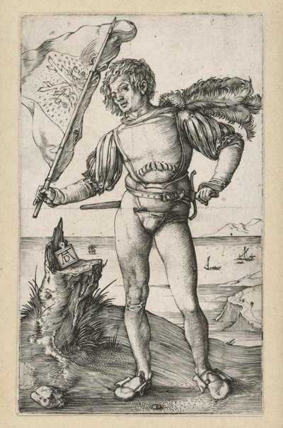 The Standard Bearer by Albrecht Dürer