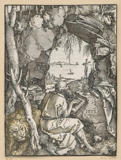 Saint Jerome in the Cave by Albrecht Dürer