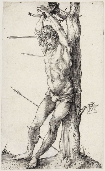 Saint Sebastian at the Tree by Albrecht Dürer