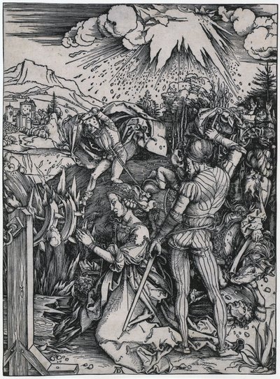 The Martyrdom of Saint Catherine by Albrecht Dürer