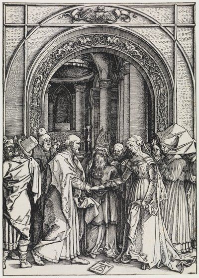 The Betrothal of Mary by Albrecht Dürer
