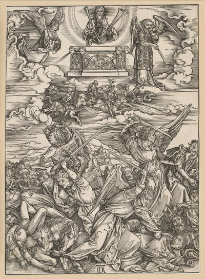 The Four Angels of Vengeance (Apocalypse) by Albrecht Dürer