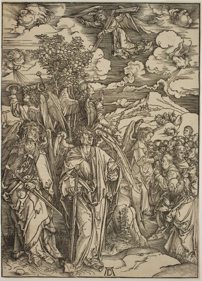 Four Angels Staying the Winds by Albrecht Dürer