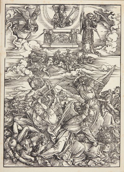 Four Avenging Angels of Euphrates by Albrecht Dürer