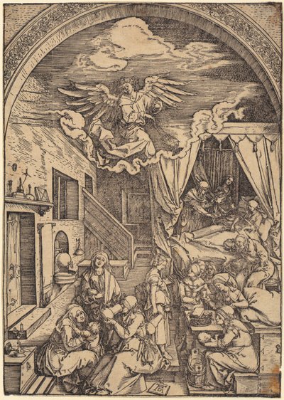 Nativity, Plate 10 from the Series 