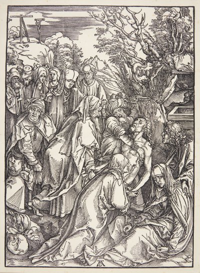 The Burial by Albrecht Dürer