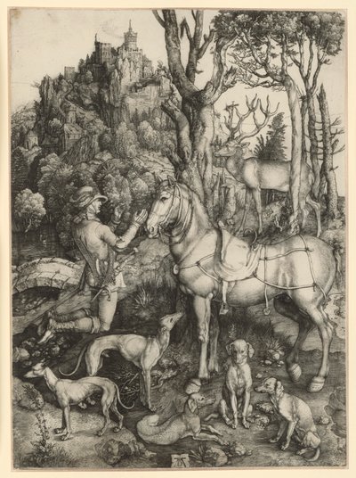 Saint Eustace by Albrecht Dürer