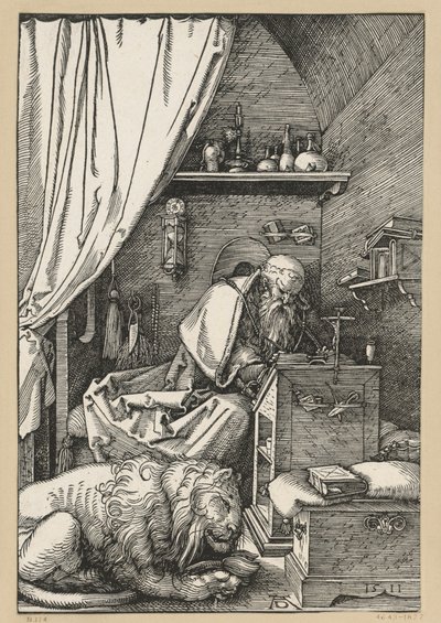 Saint Jerome in His Cell by Albrecht Dürer