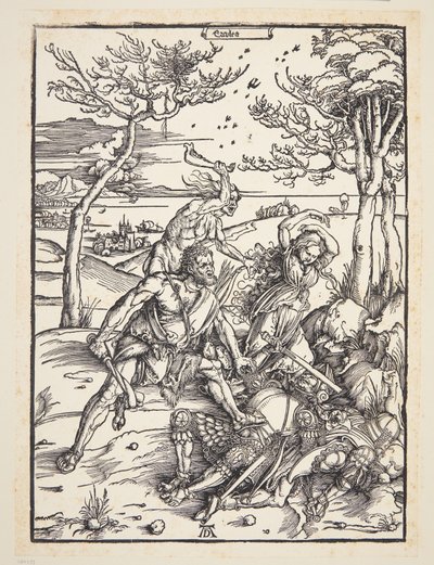 Hercules Conquering the Molionide Twins by Albrecht Dürer