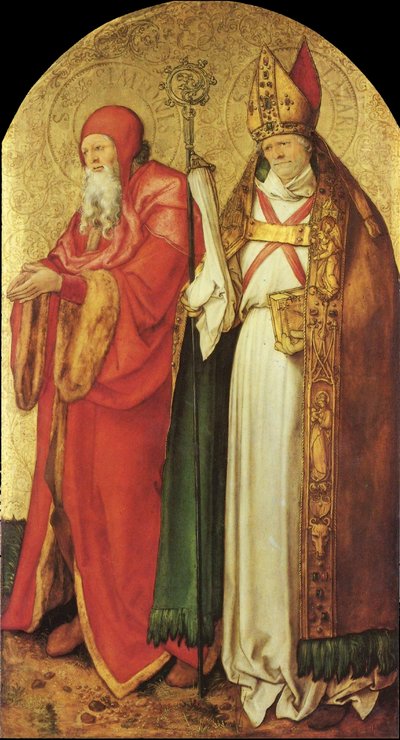Jabach Altar: Saints Simeon and Lazarus by Albrecht Dürer