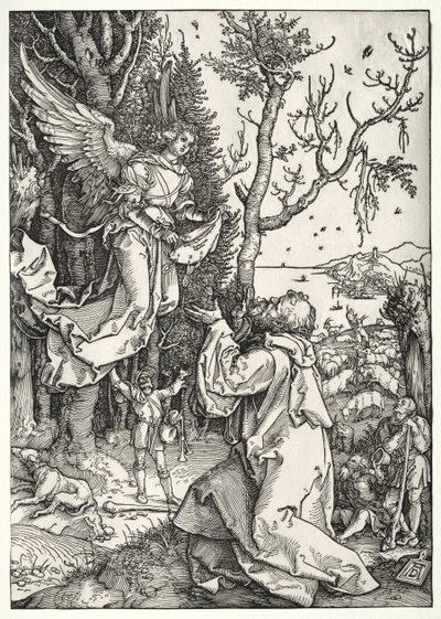 Joachim and the Angel by Albrecht Dürer