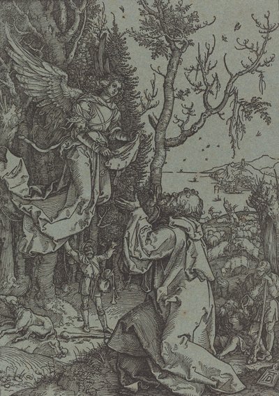 Joachim and the Angel by Albrecht Dürer
