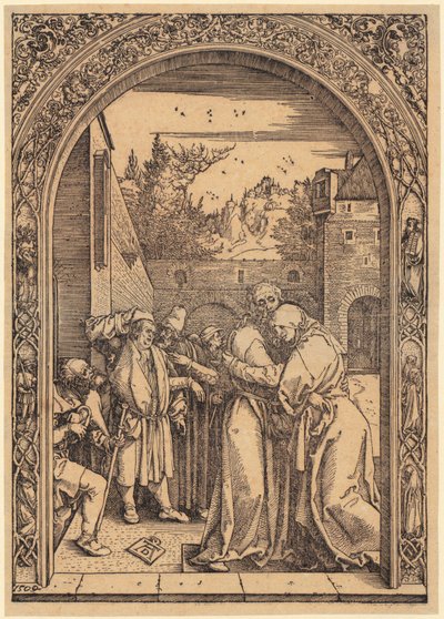 Joachim and Anna under the Golden Gate, Sheet 4 of the Series 
