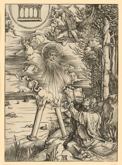 John Devours the Book (Apocalypse) by Albrecht Dürer