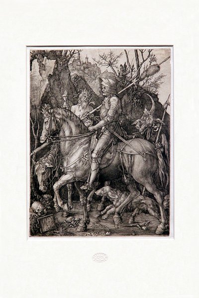 Knight, Death, and the Devil by Albrecht Dürer