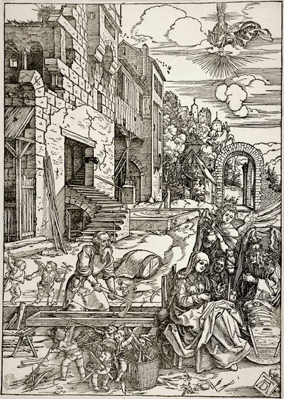 The Life of the Virgin: The Stay of the Holy Family in Egypt (Bartsch 90) by Albrecht Dürer
