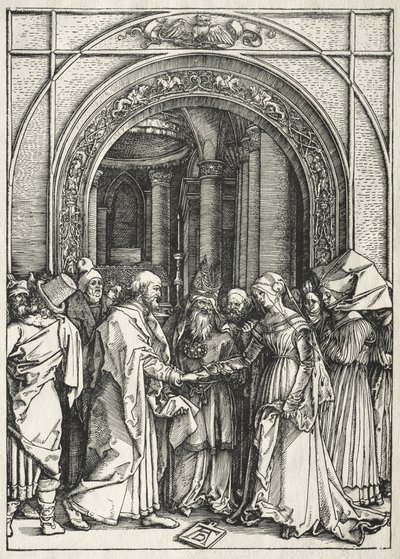 Life of the Virgin: Marriage of the Virgin and St. Joseph by Albrecht Dürer
