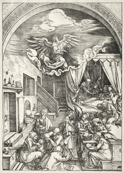 Life of the Virgin: Nativity of the Virgin by Albrecht Dürer