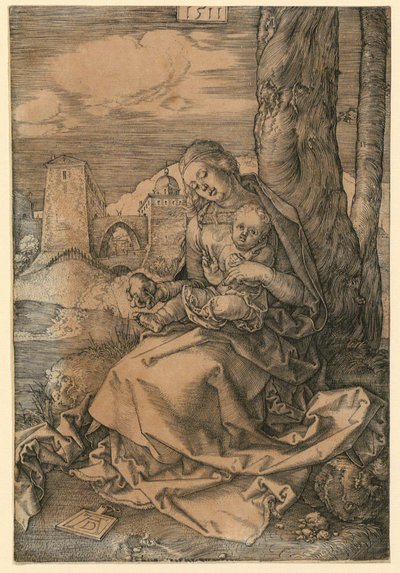 Mary with the Pear by Albrecht Dürer