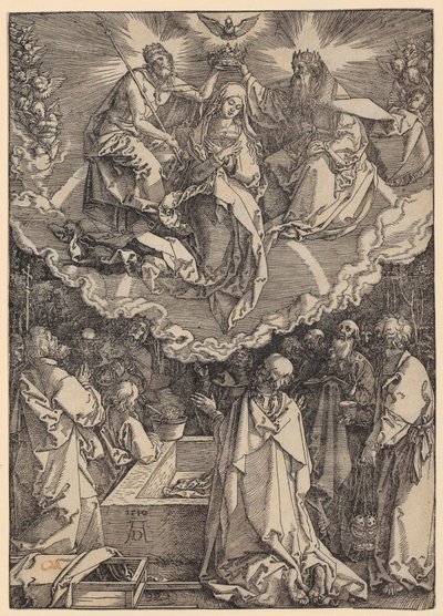 Assumption and Coronation of Mary, Plate 19 from the Series 
