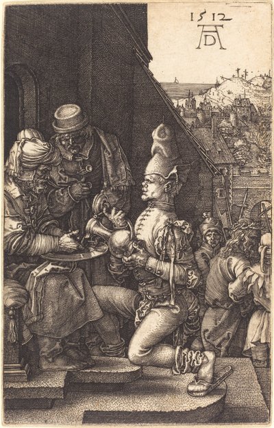Pilate Washing His Hands by Albrecht Dürer