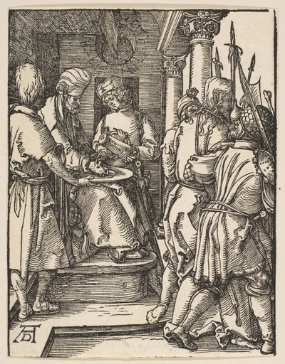 Pilate Washing His Hands, from The Small Passion, ca. 1509 by Albrecht Dürer