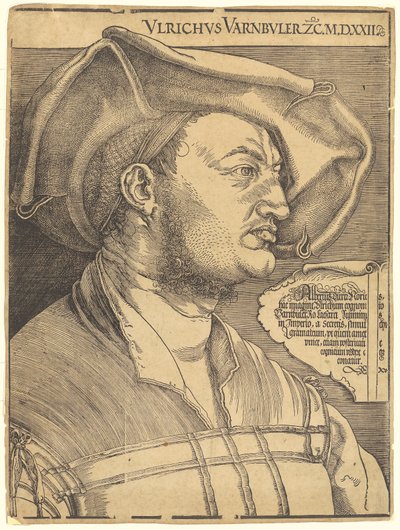 Portrait of Ulrich Varnbüler by Albrecht Dürer