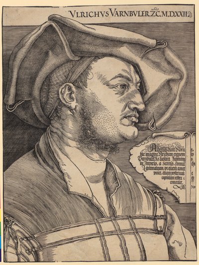 Portrait of Ulrich Varnbüler by Albrecht Dürer
