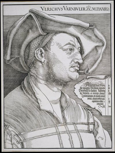 Portrait of Ulrich Varnbüler by Albrecht Dürer