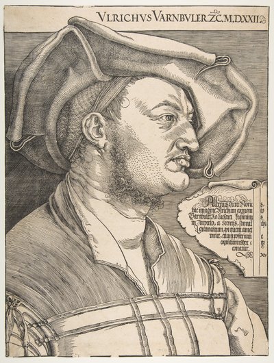 Portrait of Ulrich Varnbuler by Albrecht Dürer