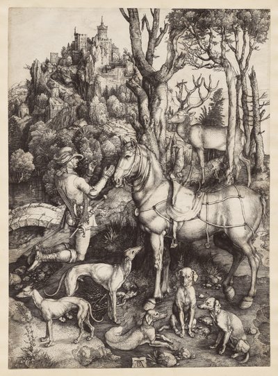 Saint Eustace by Albrecht Dürer