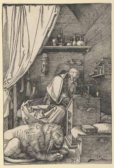 Saint Jerome in his Cell by Albrecht Dürer